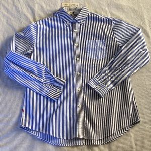 Alex Mill NWT Patchwork Stripe Shirt Size L